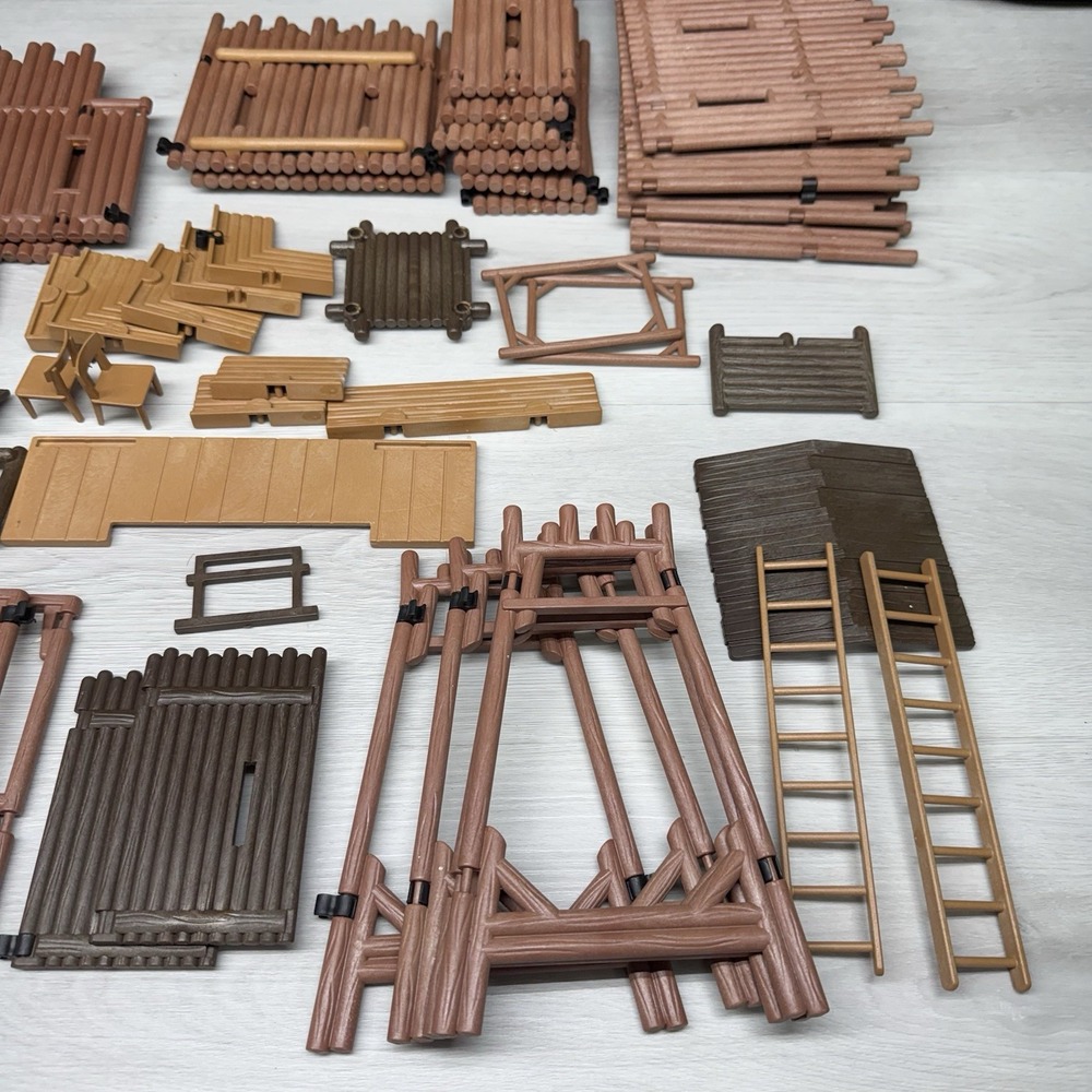 Playmobil Western FORT BRAVO Trading Post Vintage Incomplete Lot Germany - Picture 3 of 15